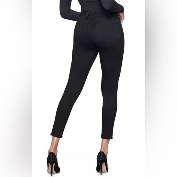 NWOT Good American Good Legs Crop Sz 0 - Picture 8 of 9